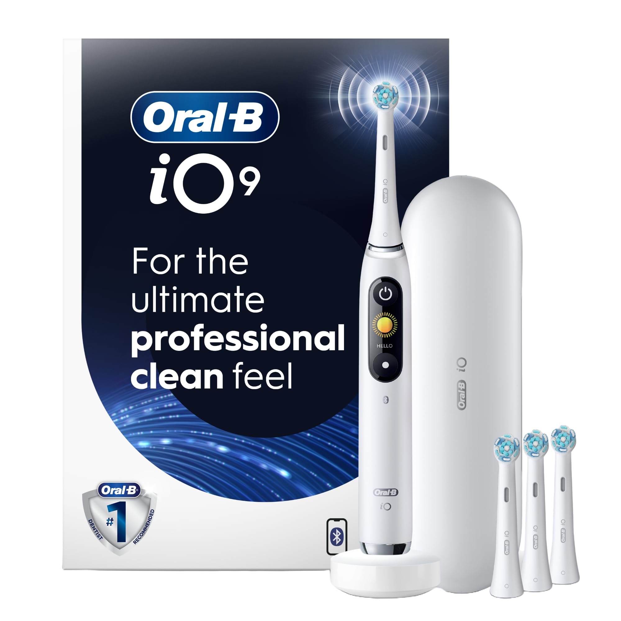 Oral-B iO Series 9 Electric Toothbrush with 4 Replacement Heads